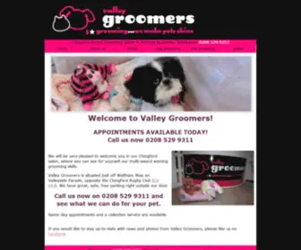 Valleygroomers.co.uk(Valley Groomers) Screenshot