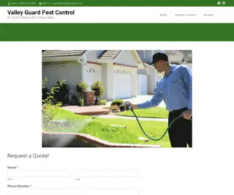 Valleyguardpest.com(Valley Guard Pest Control) Screenshot