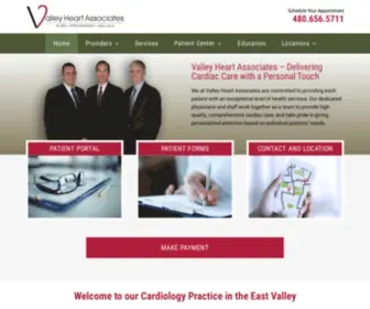 Valleyheart.us(Cardiology Practice) Screenshot