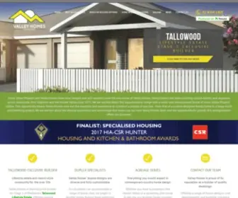 Valleyhomes.com.au(Valleyhomes) Screenshot