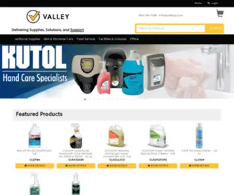 Valleyjs.com(Valley Janitor Supply Co) Screenshot