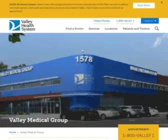 Valleymedicalgroup.com(Valley Medical Group) Screenshot