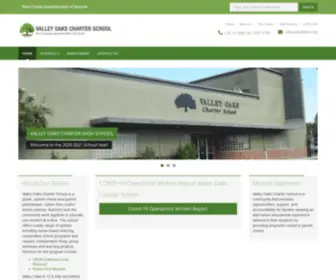 Valleyoakscharterschool.org(Valley Oaks Charter School) Screenshot