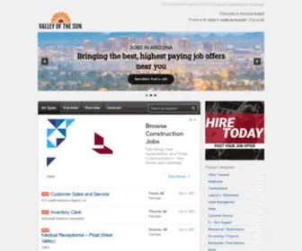 Valleyofthesunjobs.com(The American market) Screenshot