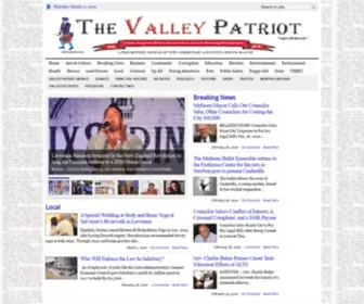 Valleypatriot.com(A New England Press Association Award Winning News Paper) Screenshot