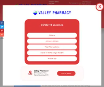 Valleypharmacynj.com(Counter Medications) Screenshot
