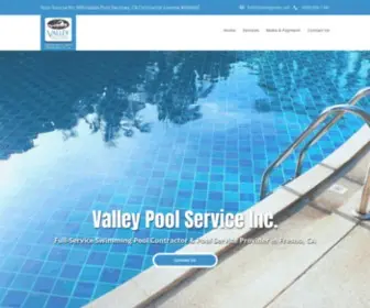 Valleypools.net(Pool Services) Screenshot