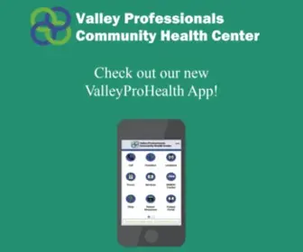 Valleyprohealth.org(Whole Health Care for You & Your Family) Screenshot