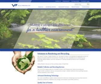 Valleyproteins.com(We focus on four areas of expertise) Screenshot