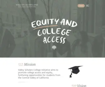 Valleyscholars.org(Valley Scholars College Initiative) Screenshot