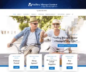 Valleysleepcenter.com(Sleep Study) Screenshot