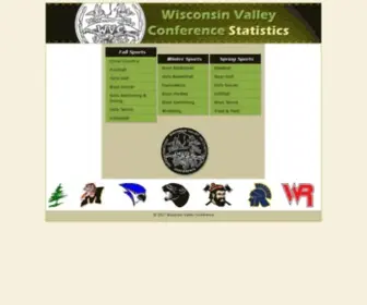 Valleystats.org(Wisconsin Valley Conference Statistics) Screenshot