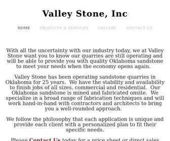 Valleystoneofoklahoma.com(Valley Stone) Screenshot