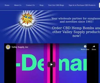 Valleysupplyinc.com(Online Distributor for Hemp Bombs CBD gummies) Screenshot