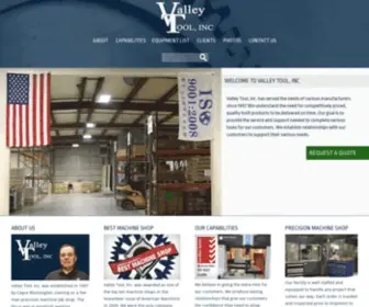 Valleytoolinc.com(Valley Tool) Screenshot