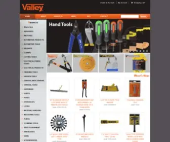 Valleytools.net(Valley Industries Corporation) Screenshot