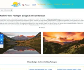 Valleytripplanner.net(Kashmir Tour Packages) Screenshot