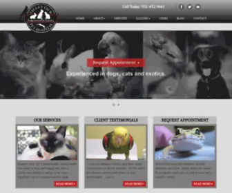 ValleyviewVet.com(Valley View Pet Hospital in Burnsville) Screenshot