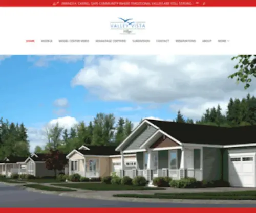 Valleyvistavillage.com(Affordable Housing near Sonora) Screenshot