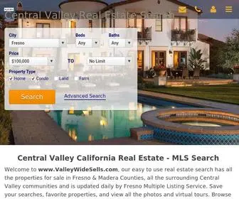 Valleywidesells.com(Fresno Homes For Sale) Screenshot