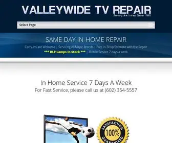 Valleywidetvrepair.com(Valleywide TV Repair) Screenshot