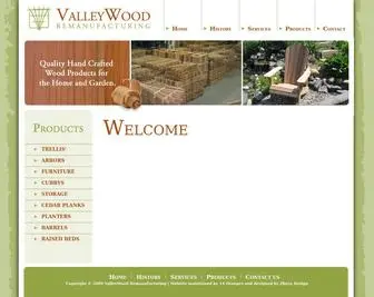 Valleywoodproducts.ca(Canadian custom millwork services) Screenshot