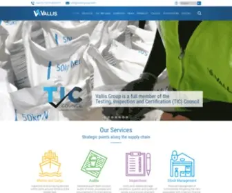Vallis-Group.com(Vallis Group Limited) Screenshot