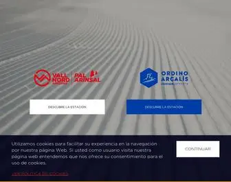 Vallnord.com(Estación esquí de Vallnord) Screenshot