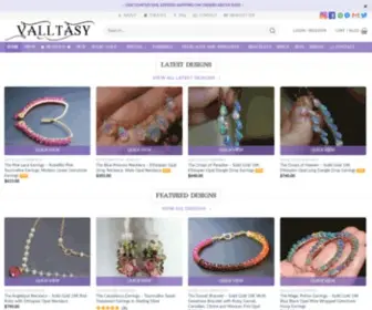 Valltasy.com(Colorful Gemstone Jewelry) Screenshot