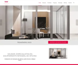 Valmam.com(Inicio) Screenshot