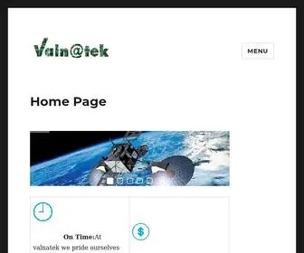 Valnatek.com(At valnatek we pride ourselves with quality software delivery on time) Screenshot