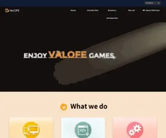 Valofe.com(VALOFE Company) Screenshot