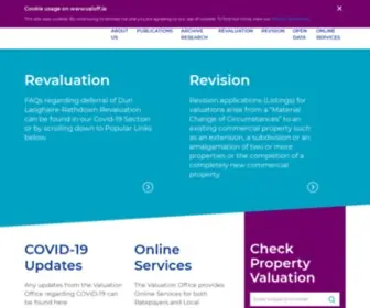 Valoff.ie(Valuation Office Ireland) Screenshot