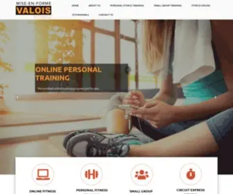 Valoisfitness.com(Valoisfitness ValoisFitness) Screenshot