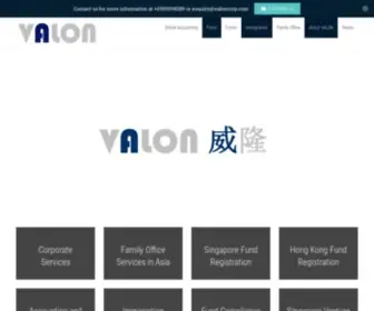 Valoncorp.com(Valon Corporate Services Private Limited) Screenshot