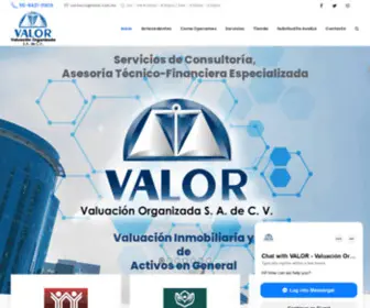 Valor.mx(Home) Screenshot