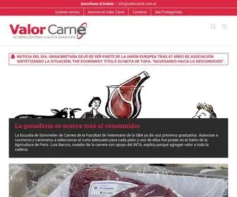 Valorcarne.com.ar(Valor Carne) Screenshot