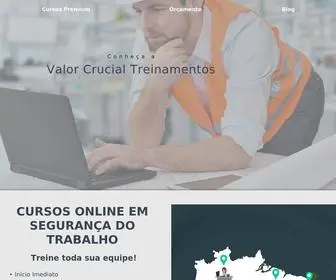 Valorcrucial.com.br(Valor Crucial Treinamentos) Screenshot