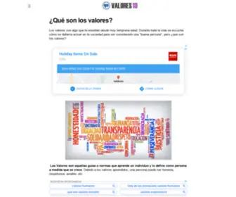 Valores10.com(Valores 10) Screenshot