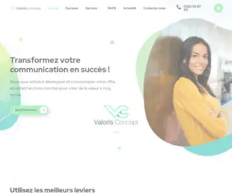 Valoris-Concept.com(Marketing Digital) Screenshot