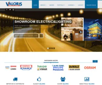 Valoris-Electrice.ro(Valoris SRL) Screenshot