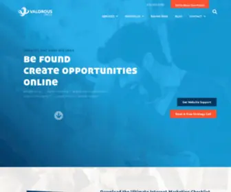 Valorouscircle.com(Grand Rapids Website Design & Digital Marketing) Screenshot