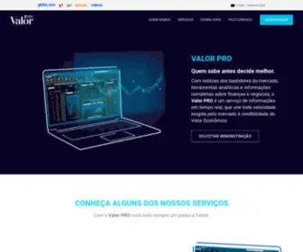 Valorpro.com.br(Notícias e Cotações em Tempo real) Screenshot