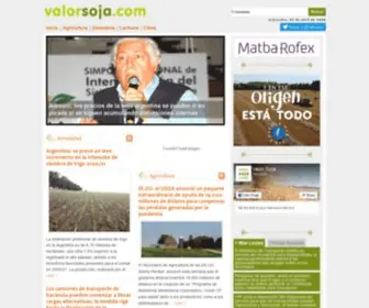 Valorsoja.com(Valor Soja) Screenshot