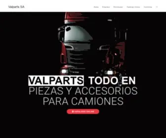 Valpartssa.com(Valparts SA) Screenshot