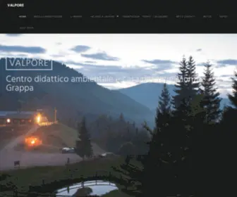 Valpore.org(Centro didattico ambientale e casa per ferie Monte Grappa) Screenshot