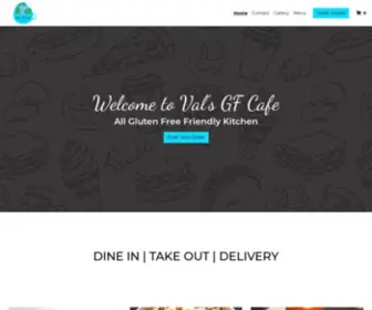 Valsgfcafe.com(Online ordering menu for Val's GF Cafe. TO OUR PATRONS) Screenshot