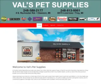 Valspet.com(Val’s) Screenshot