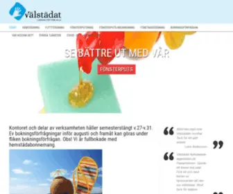 Valstadat.se(Din städfirma i Karlskrona) Screenshot