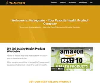 Valsupdate.com.ng(Shop your Quality Health) Screenshot